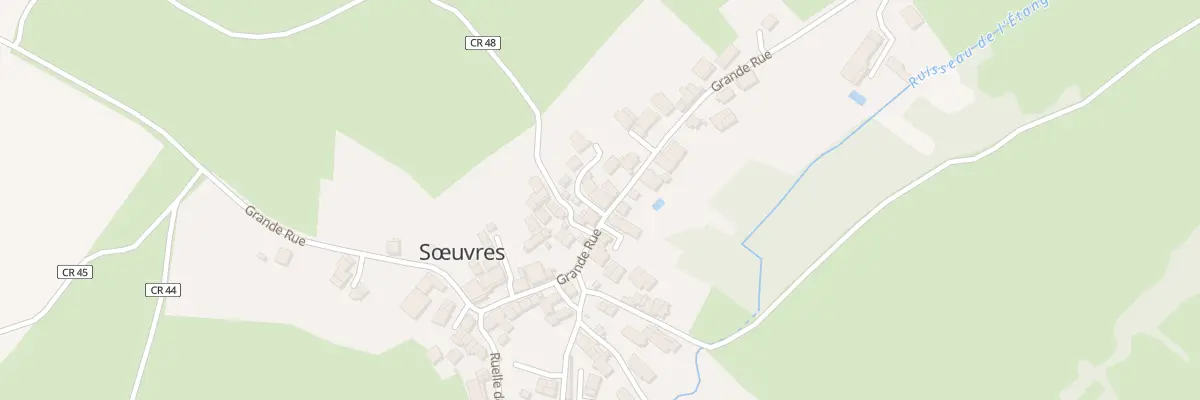 Plan du 2 Imp des Porriers à Fontenay-près-Vézelay
