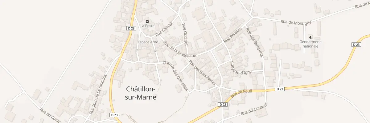 Plan du 17 Rue des Boucheries à Châtillon-sur-Marne