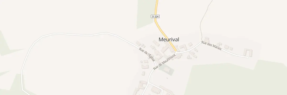 Plan du 12 Rue de l’Eglise à Meurival