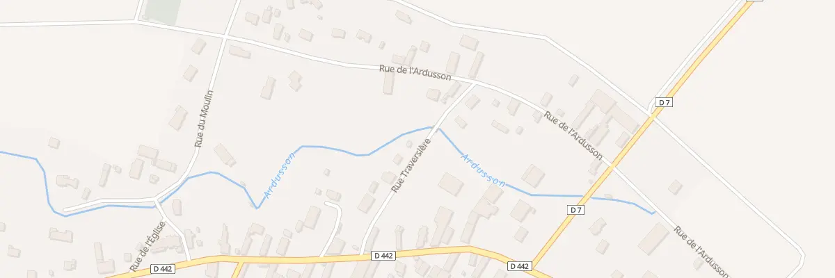 Plan du 5 Rue Traversiere à Saint-Flavy