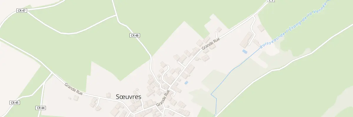 Plan du 27 Rue Grande Rue à Fontenay-près-Vézelay