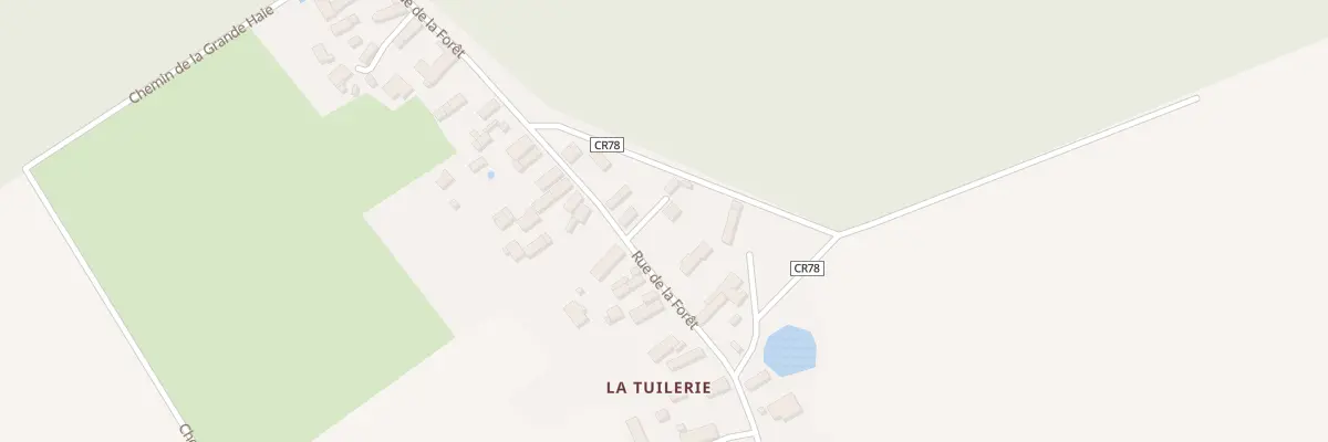 Plan du 18 Rue de la Forêt (la Tuilerie) à Sormery