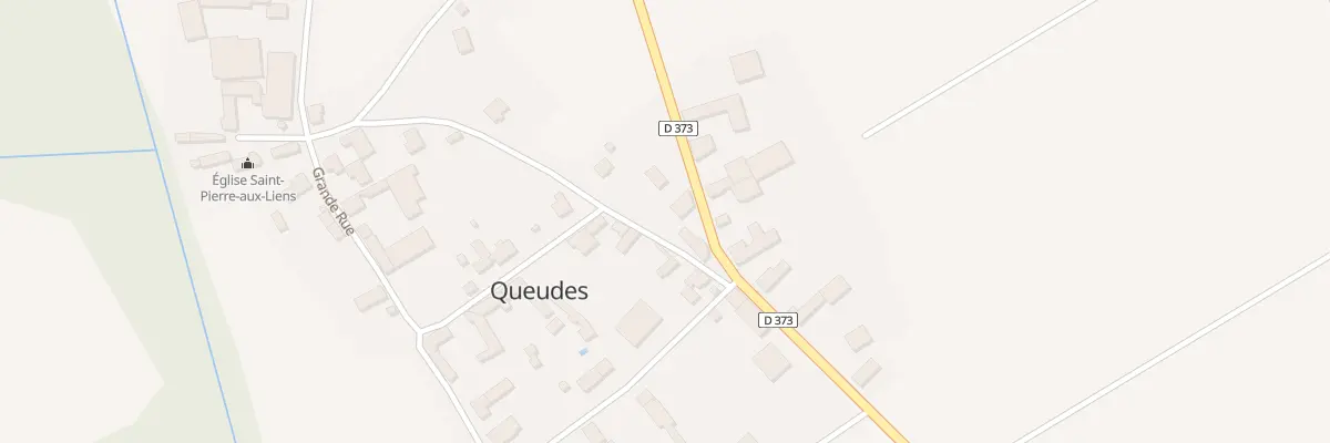 Plan du 2 Vc Grande Rue à Queudes