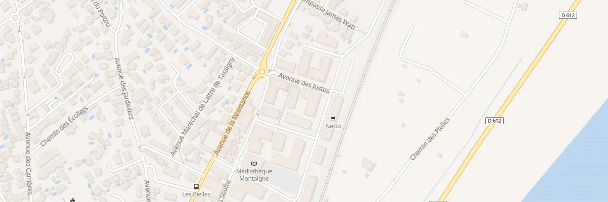 Plan du 5 Av des Justes à Frontignan