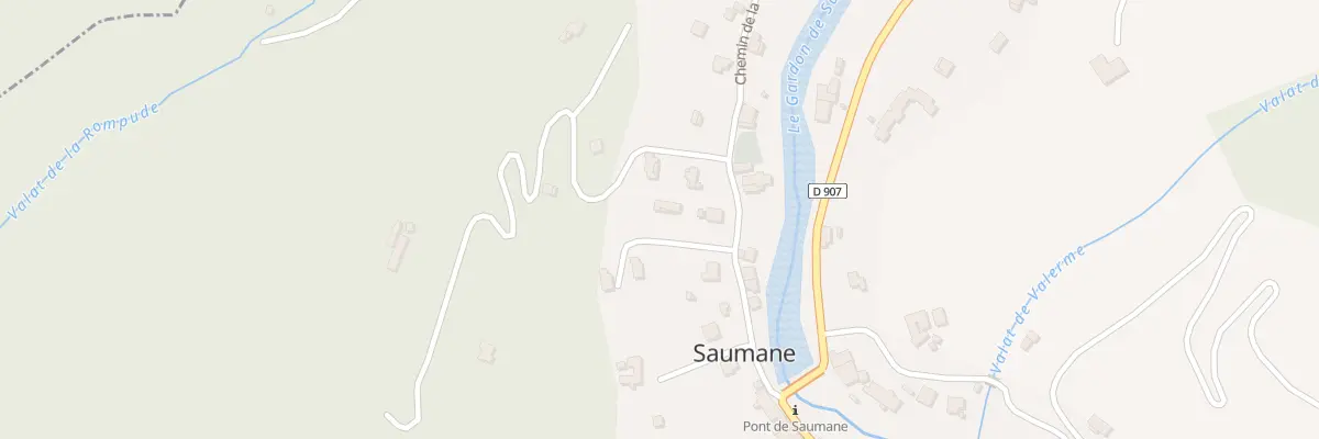 Plan du 5228 La Tourette à Saumane