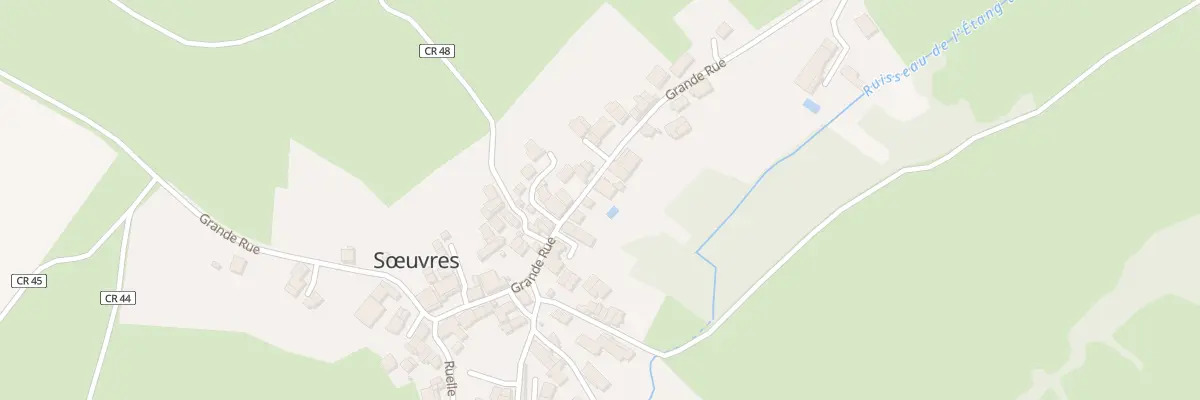Plan du 30 Rue Grande Rue à Fontenay-près-Vézelay