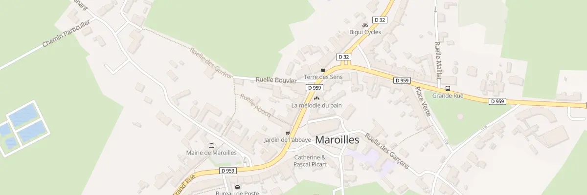 Plan du 89 Gr Gde Rue à Maroilles