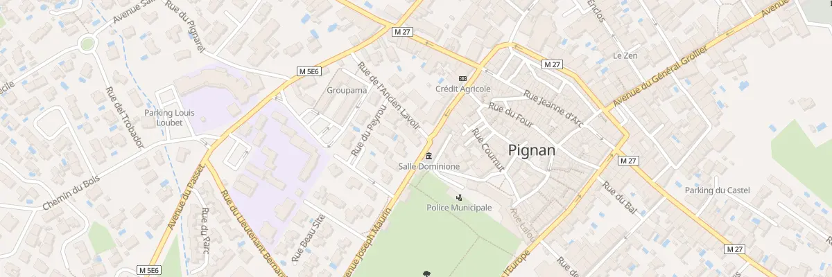 Plan du 9 Rue de l’Ancien Lavoir à Pignan