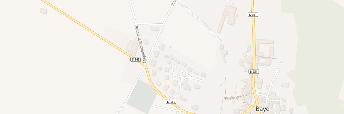 Plan du 9 Rue Georges Blard à Baye
