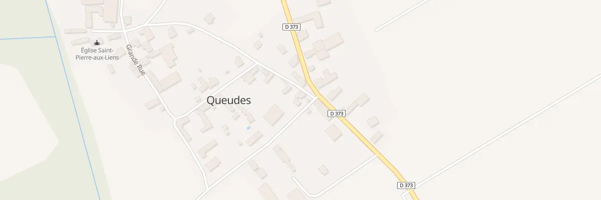 Plan du 1 Vc Grande Rue à Queudes