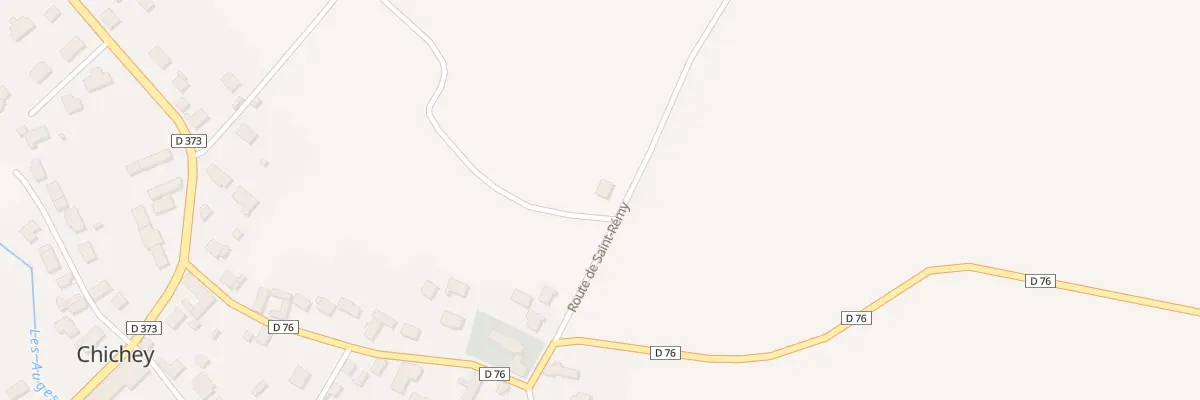 Plan du 165 Rte de Saint Remy à Chichey