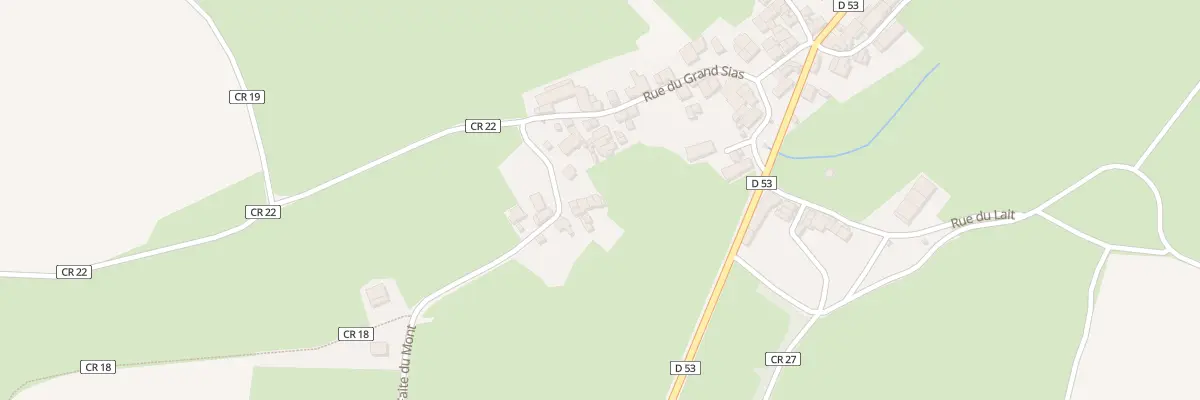 Plan du 7 Rue du Faite du Mont à Foissy-lès-Vézelay