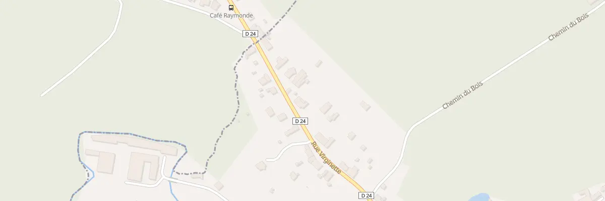 Plan du 24 Rue Virginette à Bellignies