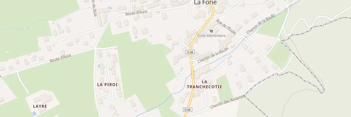 Plan du 5085 Le Bourg à La Forie