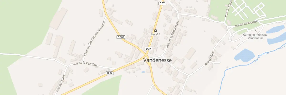 Plan du 1 Rte de Moulins Engilbert à Vandenesse