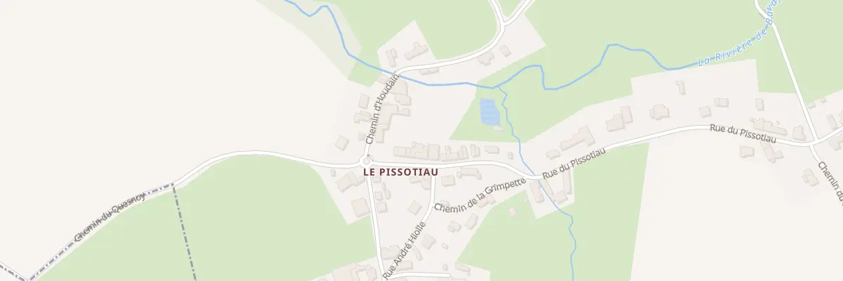 Plan du 5 Rue du Pissotiau à Saint-Waast