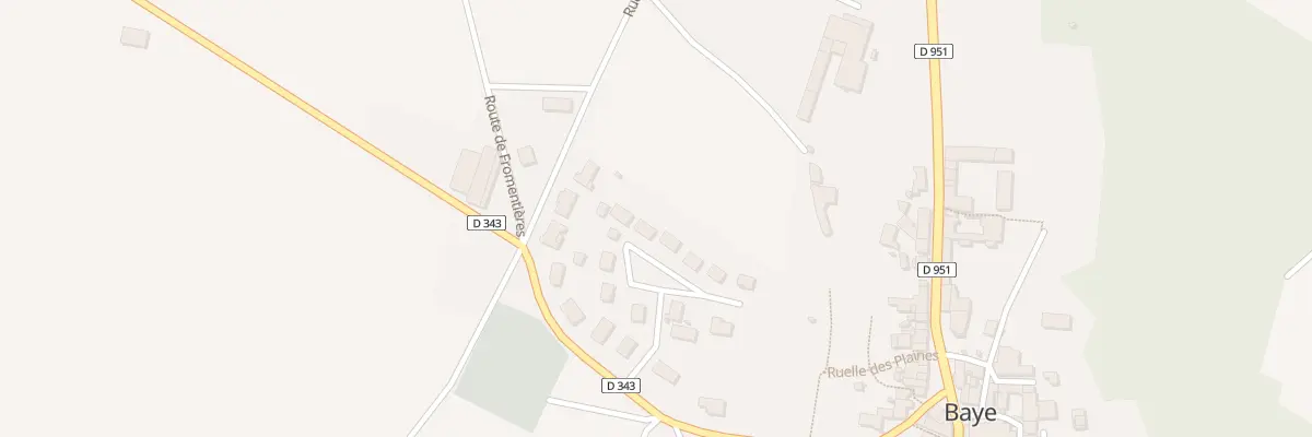 Plan du 8 Rue Georges Blard à Baye