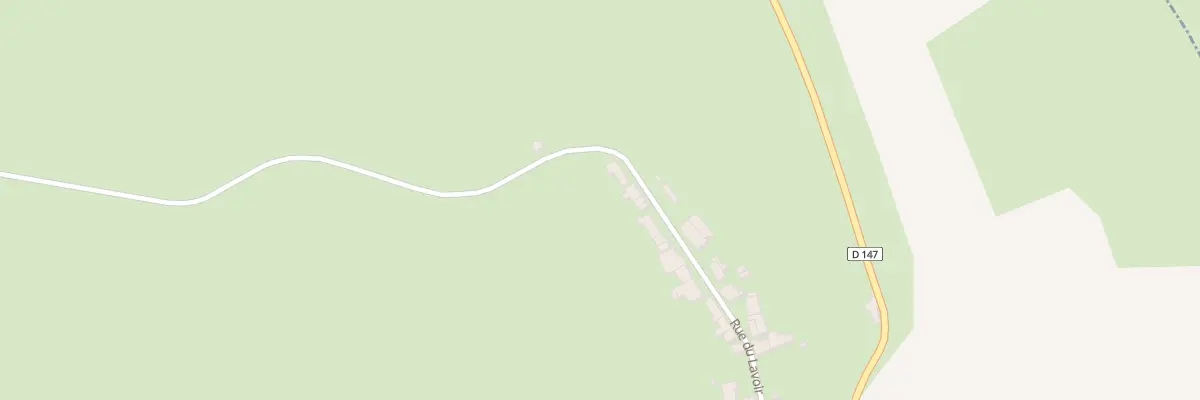 Plan du 27 Rue du Lavoir à Cervon