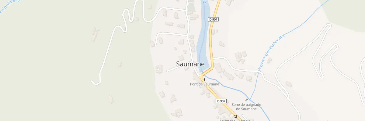 Plan du 5028 Saumane à Saumane