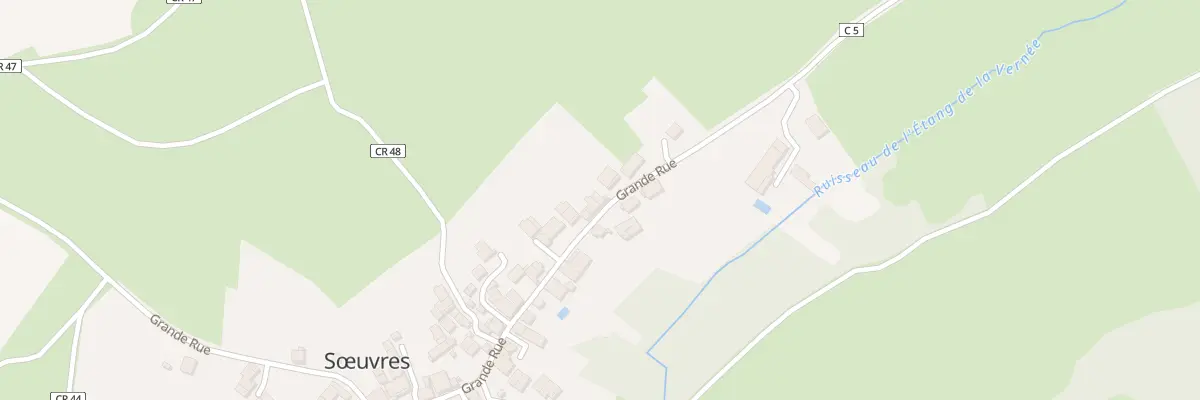 Plan du 29 Rue Grande Rue à Fontenay-près-Vézelay