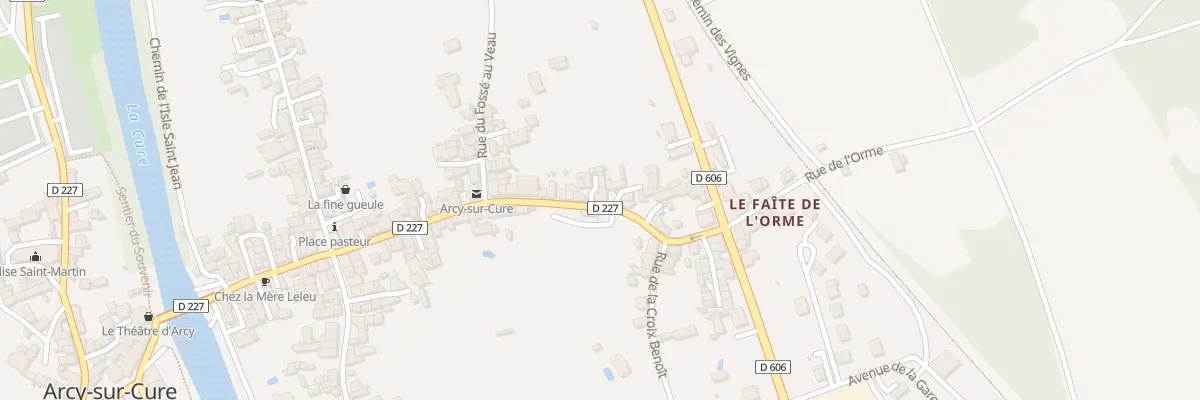 Plan du 31 Rue de l’Orme à Arcy-sur-Cure