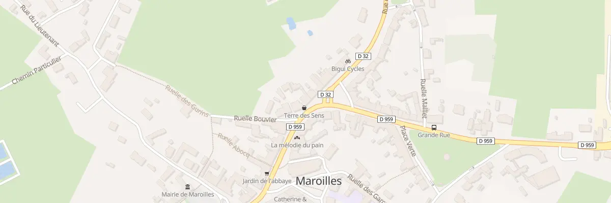 Plan du 107 Gr Gde Rue à Maroilles