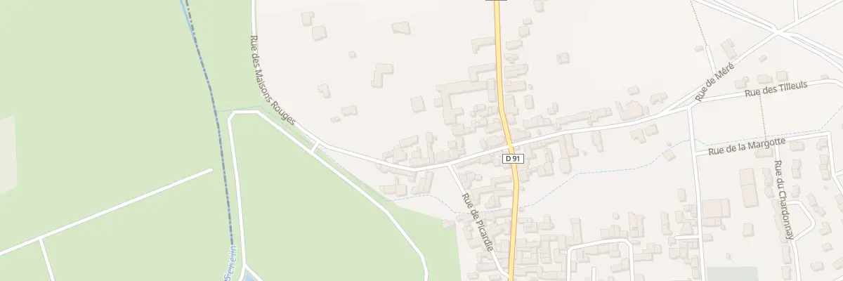 Plan du 5 Rue des Maisons Rouges à Maligny