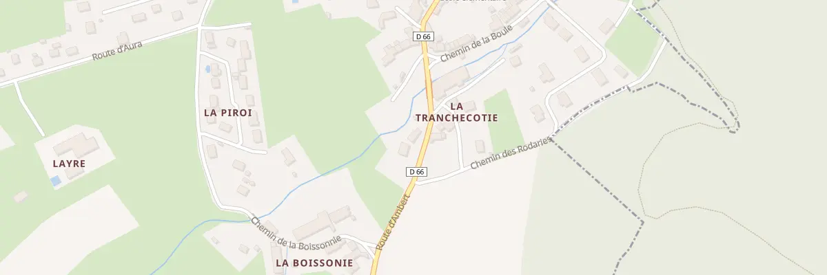 Plan du 5093 La Tranchecotie à La Forie