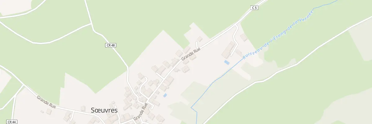 Plan du 42 Grande Rue à Fontenay-près-Vézelay