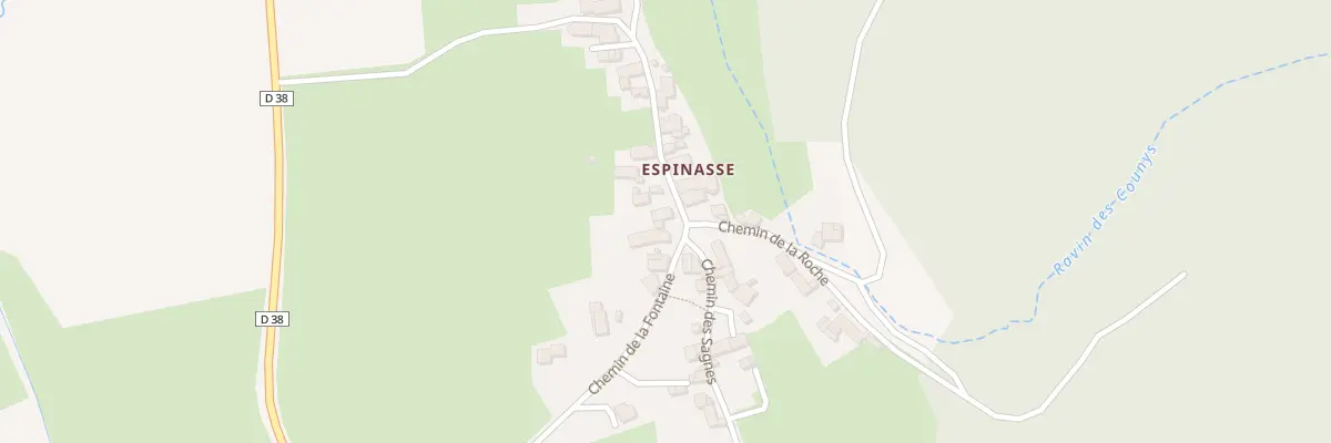 Plan du 5063 Espinasse à Marsac-en-Livradois