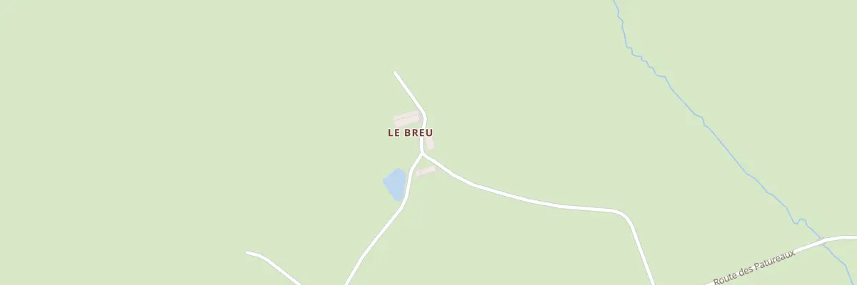 Plan du 50 Rte des Pâtureaux à La Nocle-Maulaix
