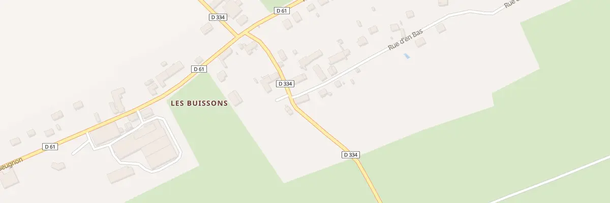 Plan du 2 Rue d’En Bas à Saint-Florentin