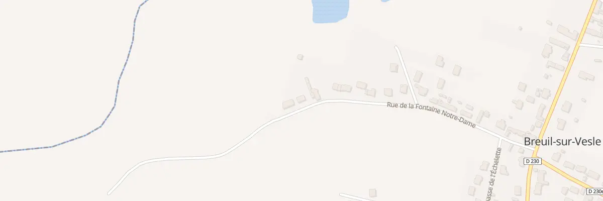 Plan du 36 Rue de la Fontaine N D à Breuil-sur-Vesle