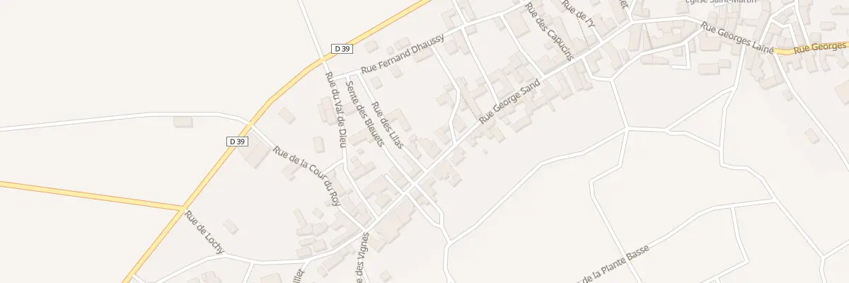 Plan du 42 Rue George Sand à Broyes