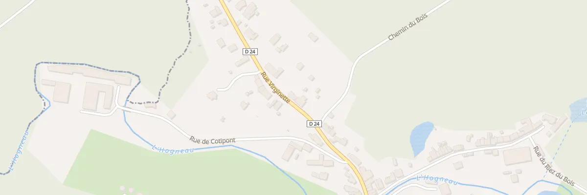 Plan du 14 Rue Virginette à Bellignies