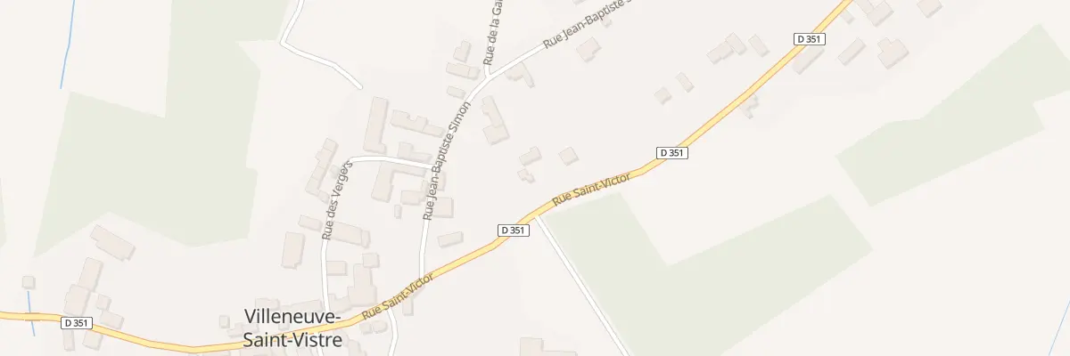 Plan du 32 Rue Saint Victor à Villeneuve-Saint-Vistre-et-Villevotte
