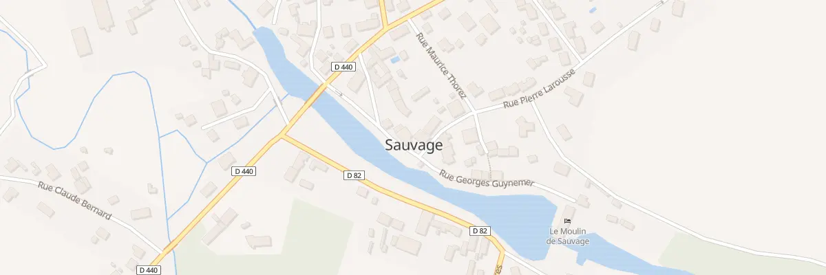 Plan du 3 Rue Georges Guynemer à Saint-Just-Sauvage