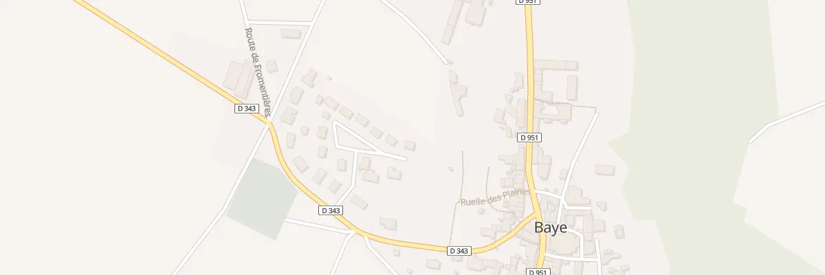 Plan du 4 Rue Georges Blard à Baye