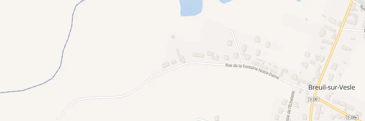 Plan du 34 Rue de la Fontaine N D à Breuil-sur-Vesle