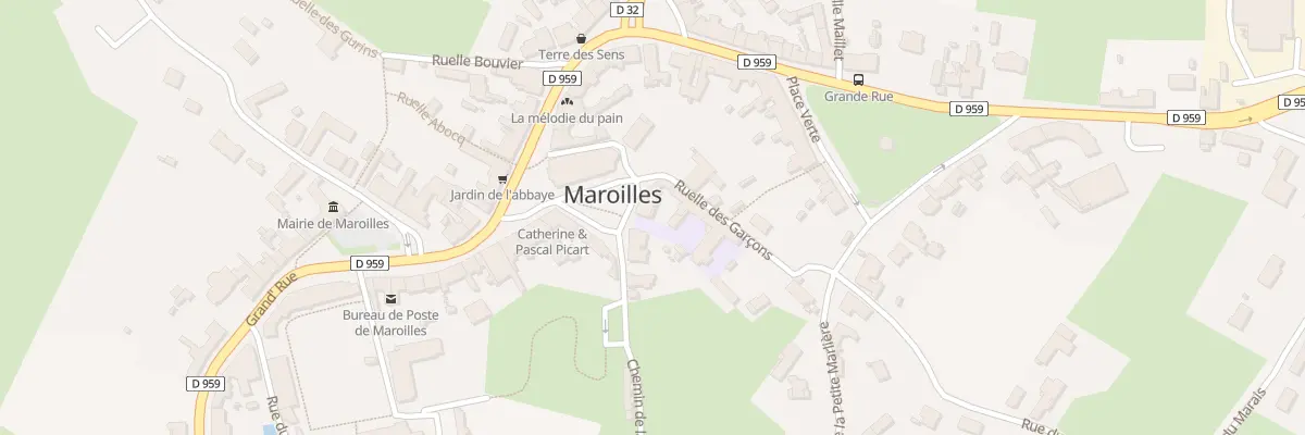 Plan du 7 Pl de l’Eglise à Maroilles