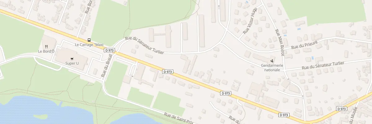 Plan du 49 Rue du Senateur Turlier à Bourbon-Lancy
