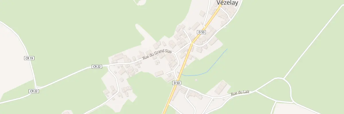 Plan du 8 Rue du Lait à Foissy-lès-Vézelay