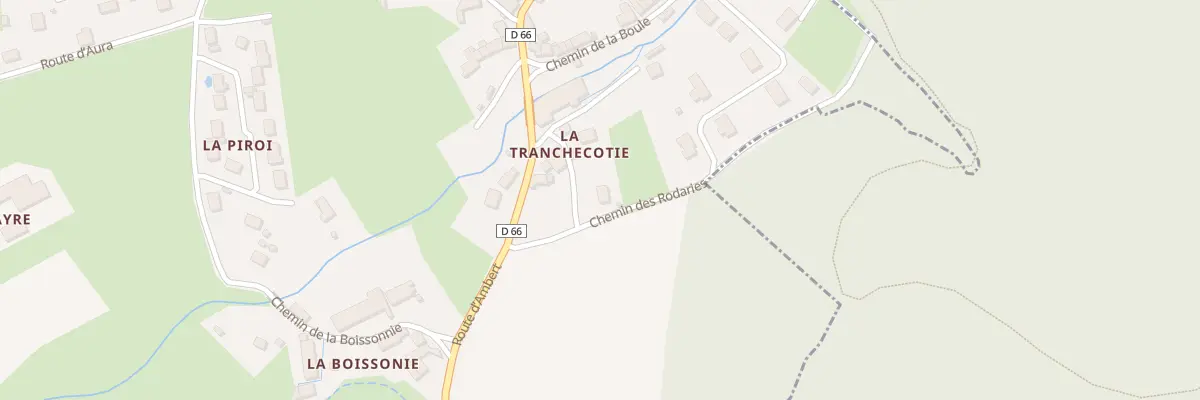 Plan du 5201 La Tranchecotie à La Forie