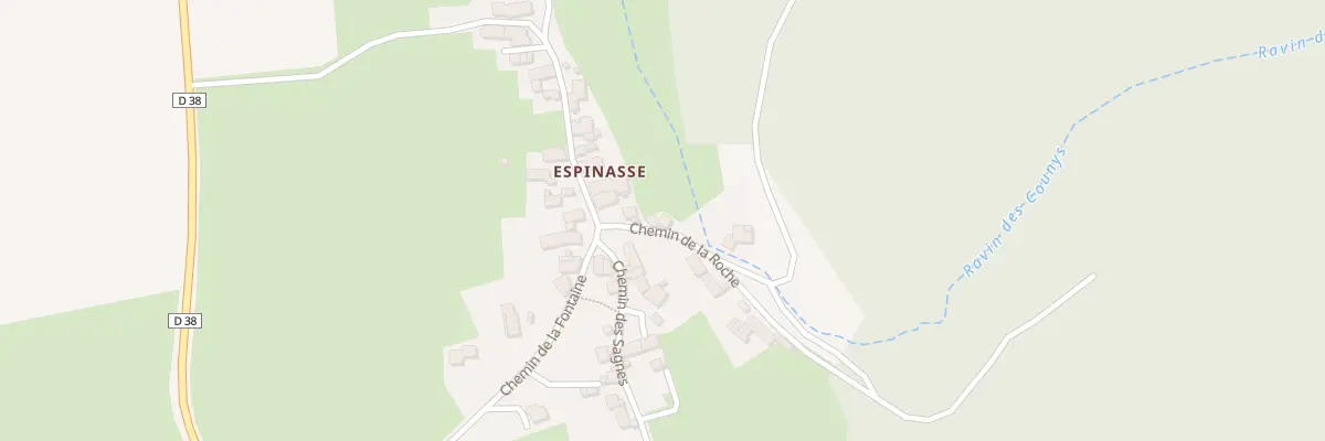 Plan du 5739 Espinasse à Marsac-en-Livradois