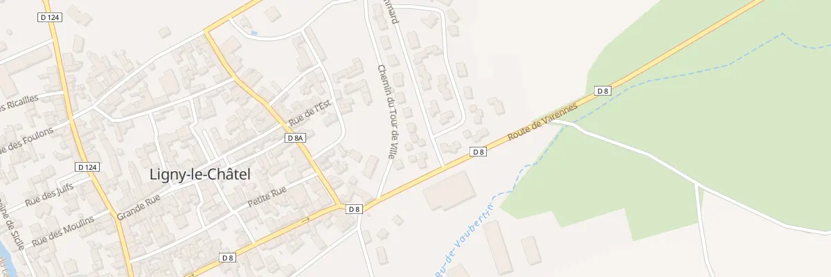 Plan du 17 Rue du Champ Pommard à Ligny-le-Châtel