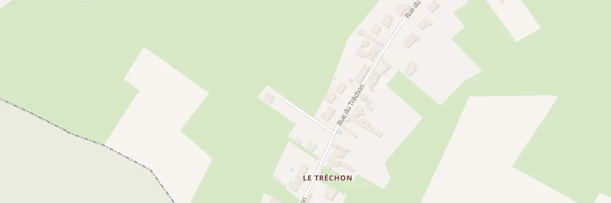 Plan du 1030 Rue du Tréchon à Obies