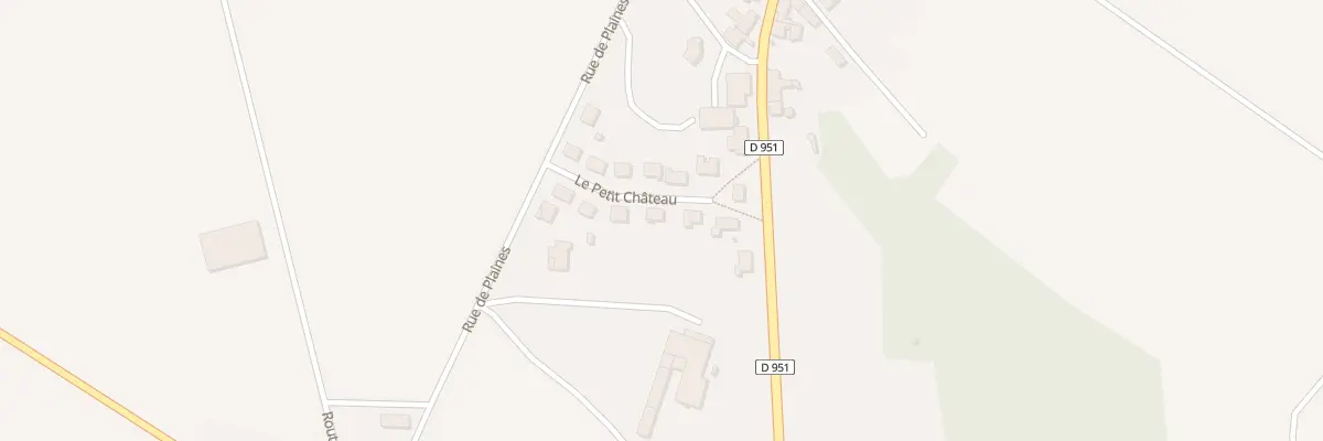Plan du 10 Rue le Petit Château à Baye