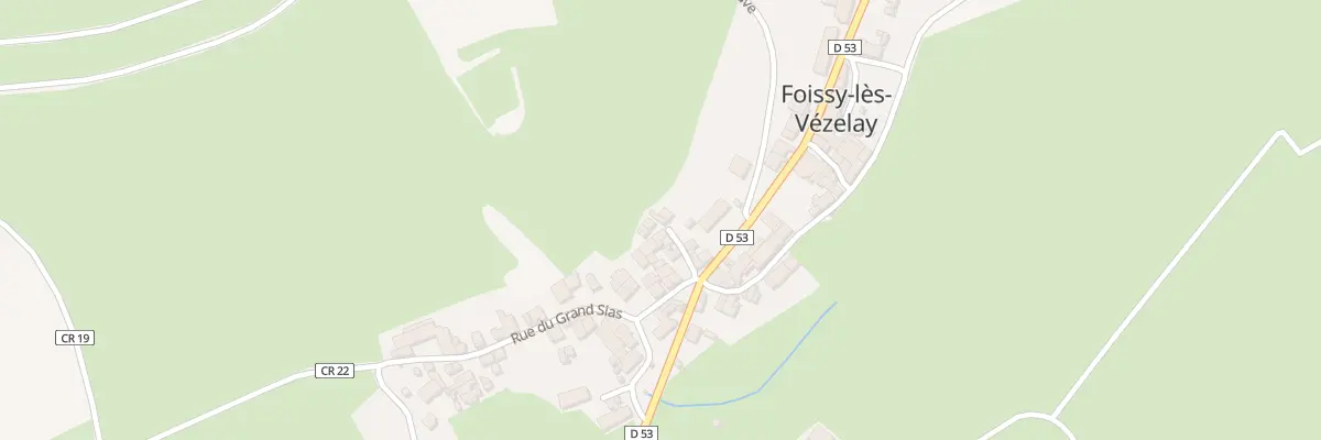 Plan du 4 Chem du Carbareau à Foissy-lès-Vézelay