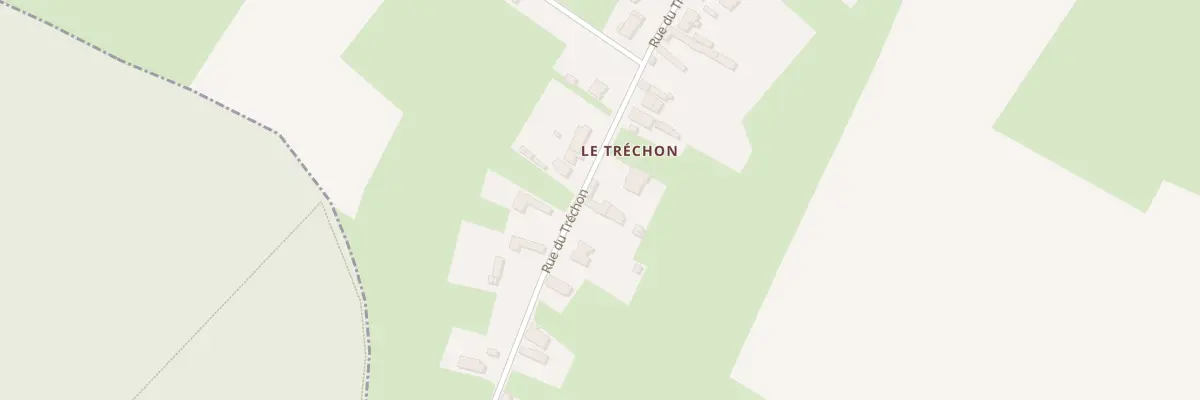 Plan du 1185 Rue du Tréchon à Obies