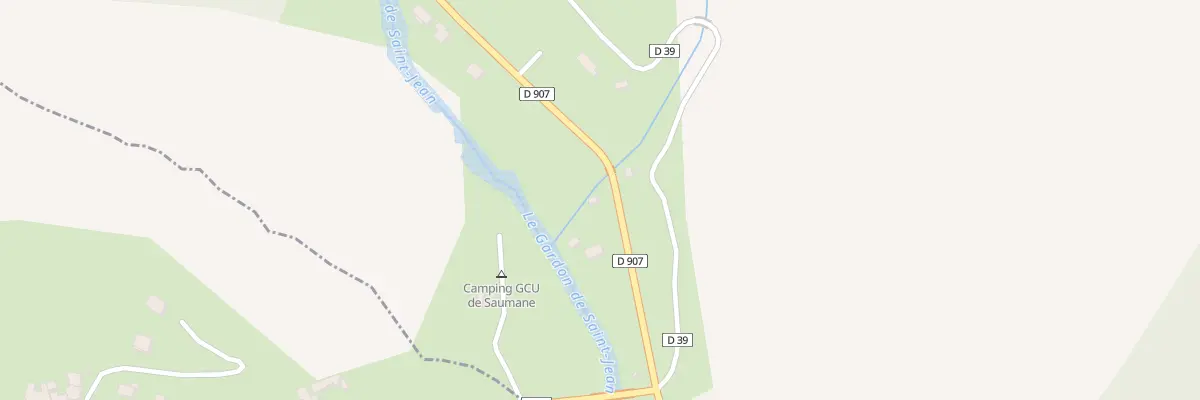 Plan du 3979 Rte de la Vallée Borgne à Saumane